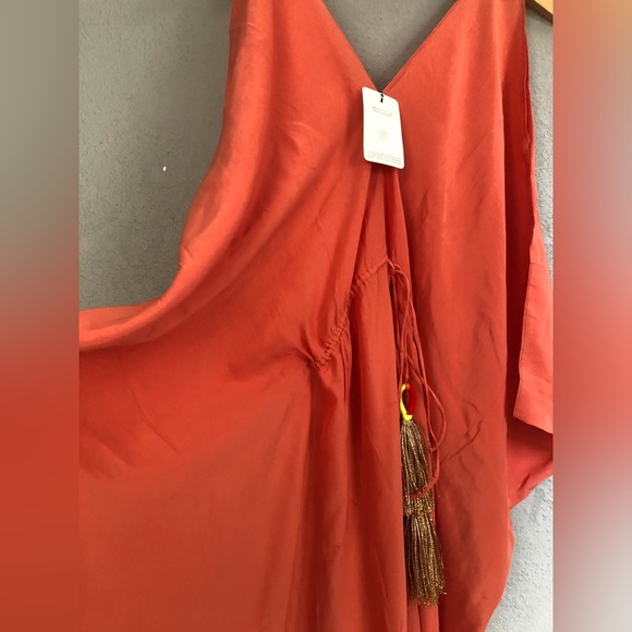 Pure silk Anupamaa maxi dress one size - Picture 4 of 12